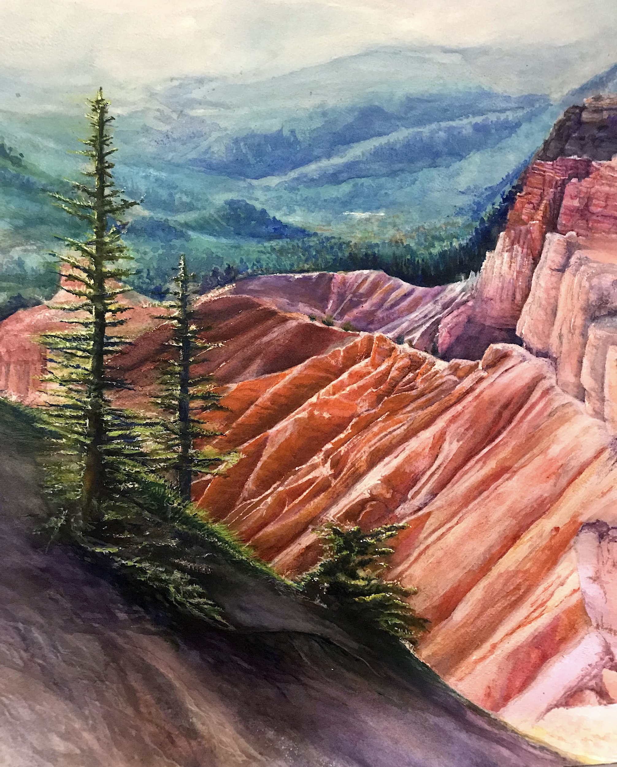 Overlook at Cedar Breaks